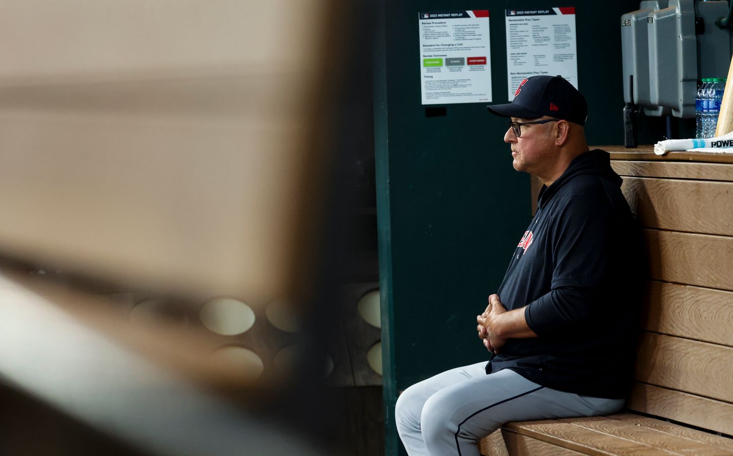 terry francona dugout